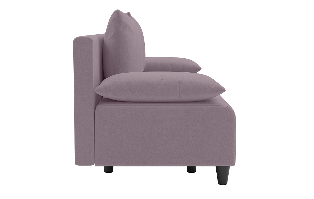 Роджерс М / Диван - кровать 3-х мест велюр велутто пастельно-розовый 11